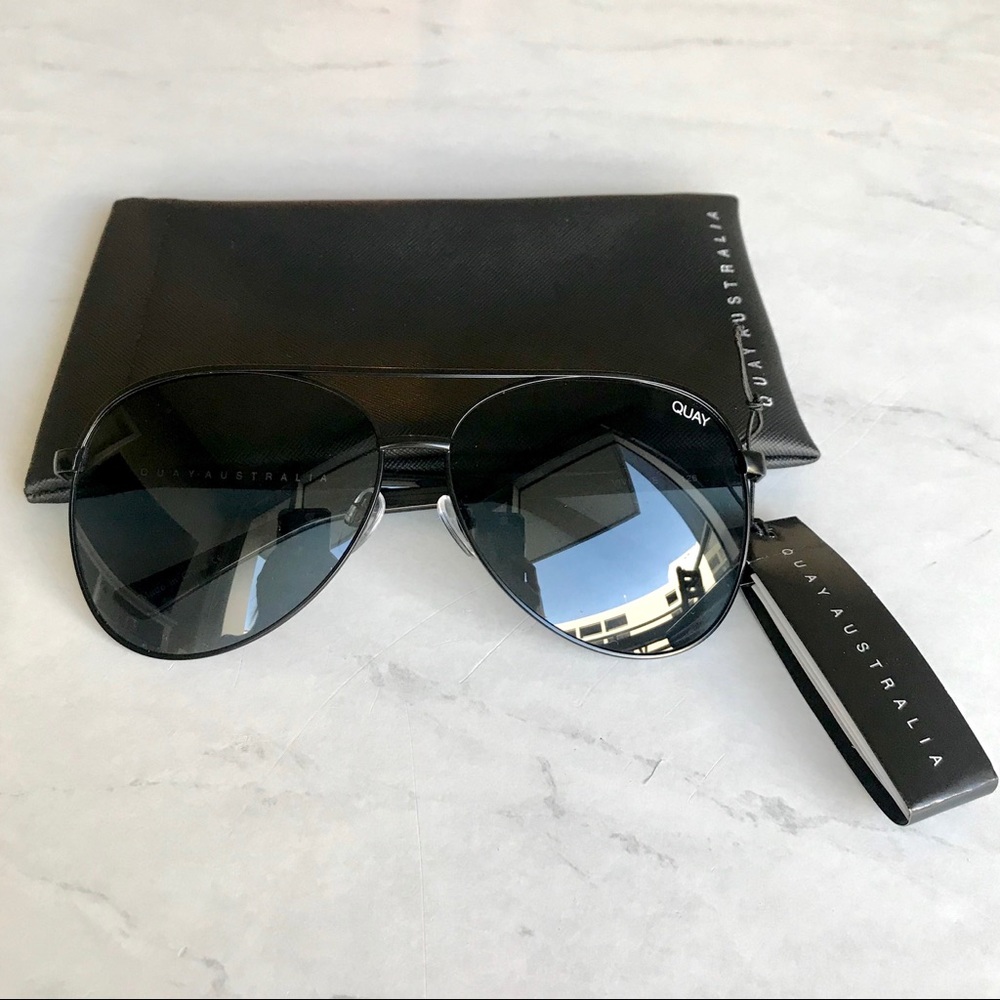 QUAY Australia High Key Sunglasses NWT